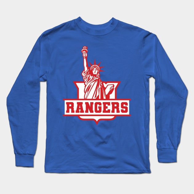 Rangers NY Long Sleeve T-Shirt by Nagorniak